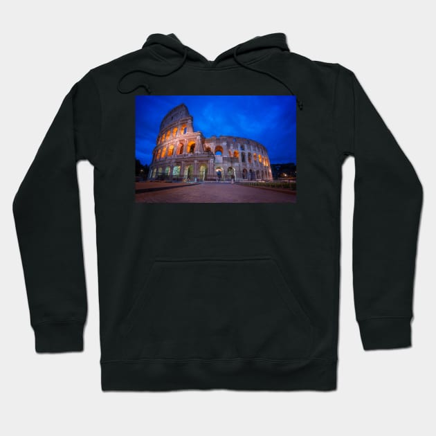 Colosseum Hoodie by jswolfphoto